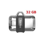 SanDisk Ultra Dual Drive m3.0 32GB SDDD3_032G_G46 แฟลชไดร์ฟ สำหรับ สมาร์ทโฟน และ แท็บเล็ต Android