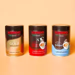 100% roasted coffee beans, Kimbo 100% Arabica Gold 250 grams imported from Italy.