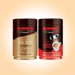 Genuine coffee beans, grilled Kimbo pack, began to import from Italy.