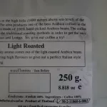 Coffee, zip lock bag, Cafe R'ONN Arabica 100% roasted, roasted, dark, roasted, roasted, black, 1 km 250g x 4 bags