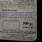 Cafe R'ONN Zip Lock Coffee, 100% Arabica, Dark 500 grams