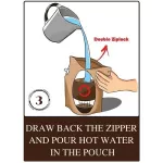 Coffee "Coffee Brew Bag" Cafe R'ONN Arabica 100% 30 grams of roasted bags, 3 glasses of espresso/bag