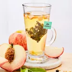 Peach Woo Long 45G 15 Packs Tea from Thailand, Thai Tea Organic Forest Tea from the north, premium Thai forest tea