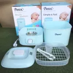 BSD-03 ** Pureen Electric Steam Sterilizer & Dryer เพียวรีนเครื่องนึ่งขวดนมไฟฟ้า พร้อมอบแห้ง ประกัน1ปี