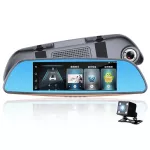 Siying Car driving recorder reversing camera HD 7 inch touch dual lens recorder