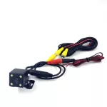 4 square rear view cameras, high resolution car camera with LED lights on the back, TH31991