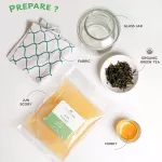 Organic Jun SCOBY & Culture Starter 200 ml. สโคบี้หัวเชื้อ สำหรับหมักชา ชาหมัก จุนคอมบูชะ พร้อมน้ำตั้งต้น ออร์แกนิคแท้ 100%