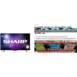 Sharp50 inch Ultral Ultra 4K Digital HDR Smart Android TV Wifi+Buy and no replacement in all cases. New products guaranteed by manufacturers.