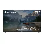 Newwebos75 inches ACONATICWEBOS4K UHD Model 75US200an Guaranteed 3 years. Webos screen is very big. Magic Remote Control Voice Control Mouse Roller.