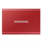 1 TB PORTABLE SSD เอสเอสดีพกพา SAMSUNG T7 RED MU-PC1T0R/WW