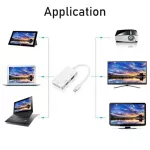 3 In 1 Mini Display Port Converter Mini Displayport To Vga/dvi Adapter For E Mac Macbo Air Thunderbolt Dp Hdmi-Pat