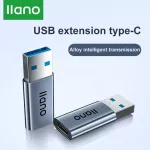 Llano Usb3.0 To Type-C Converter For Charger Hi-Speed Transmission Type-C To Usb Adapter For Ususe Eyboard