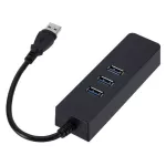 Hot 3 Ports Usb 3.0 Gigabit Ethernet Lan Rj45 Networ Adapter Hub To 1000mbps Pl Rj45 Networ Adapter Hub