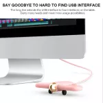 Portable Cute 4 Ports Usb 2.0 Hub Usb Hub 3.0 Hub Usb Aircraft S Usb Splitter Extern Multi Ports Usb Hub For