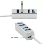 Usb C Hub Ultra Slim Usb-C Adapter With 4 Usb 3.0 Ports For Macbo Pro Imac Google Chromebo Pixeo Usb Type C Hub