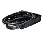 H1111z 20 Pin 2 Port Usb 3.0 Front Panel 3.5 Inch Usb3.0 Hub Expansion Cable Adapter L Brt For Pc Des Floy Bay New