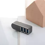 Hi Speed Anum Loy Mini 3 Port Usb 3.0 Hub Rotate Usb Splitter Adapter For Pc Lap 3 Port Usb Hub