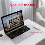 Usb C To Gigabit Ethernet Adapter 1000m Rj45 Lan Networ Adapter Pat Macbo Pro Thunderbolt 3 Ipad Pro/mac Air