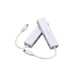 Usb To Networ Lan Ethernet Rj45 Adapter With 3 Port Usb 2.0 Hub Adapter For Pc Andrd Phone Lap