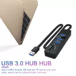 5 In 1 Usb 3.0 Hub Doc Splitter 5ps Ssd Drive Usb 3.0 Ports Sd Tf Card Reader Adapter Station For Mac Pro/ Macbo Air