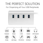 Usb 3.0 Hub Usb Hub 3.0 Multi Usb Splitter 3 Hab Use Power Adapter 4/7 Port 2.0 Usb3 Hub For Pc Macbo R Accessories