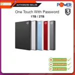 Seagate HDD External One Touch with Password 1TB 2TB Portable Hard Disk