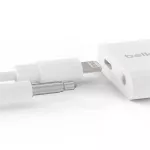Belkin Adapter Lightning to 3.5mm Audio & Charge RockStar White Belkin
