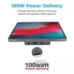 Promate Type-c Hub for iPad  PadHub-Pro USB-C Multimedia Hub