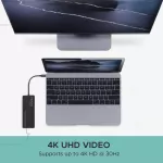 Promate USB-C Hub รุ่น LinkHub-C Multi-Function High Speed USB-C Hub Type-C
