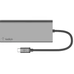 USB Type-C Multiport Adapter Belkin USB-C Multimedia Hub USB-A, USB-C, HDMI, LAN, SD Card F4u092BTSGY