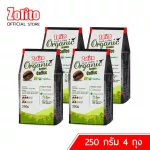 Zolito Solo, 100% organic roasted coffee, Arabica 250 grams, 4 bags