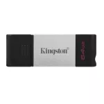 64 GB FLASH DRIVE แฟลชไดร์ฟ KINGSTON DATA TRAVELER 80 USB-C DT80/64