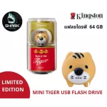 64 GB Flash Drive, Kingston Flash 2022 Limited Edition Mini Tiger USB Flash Drive DTCNY22/64GB