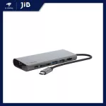 USB TYPE-C MULTIPORT ADAPTER อุปกรณ์แปลงสัญญาณ BELKIN USB-C MULTIMEDIA HUB USB-A, USB-C, HDMI, LAN, SD CARD F4U092BTSGY