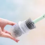 SAGER bottle brush & cork 2in1 automatic