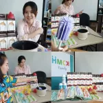 Mathos Loreley Silicone Bottle Brush Milk brush Curved handle set Genuine straight side set