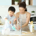 Mathos Loreley Silicone Bottle Brush Milk brush Curved handle set Genuine straight side set