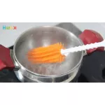 Mathos Loreley Silicone Bottle Brush Milk brush Curved handle set Genuine straight side set