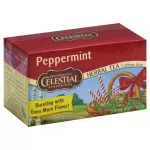 Celestial Seasonings Herbal Tea Peppermint USA Imported เซเลสเทล ชาเปบเปอร์มินท์ 1.6g. x 20 tea bags
