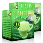 Truslen 3in1 Matcha Green Tea Latte True Latte Charn Charn, 10 pack of 2 packs, 2 packs