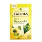 Twinings Pure Peppermint Tea Twinning Pure Pepper Mint, English UK Imported 2 grams x 20 sachets
