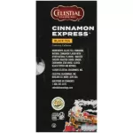 Celestial Seasonings Cinnamon Express Black Tea เซเลสเทล ชินนามอน เอ็กซ์เพรส แบล็ค ที USA Imported 1.9g. x 20 tea bags