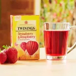 Twinings Strawberry and Raspberry Tea ทไวนิงส์ ราสเบอรี่และสตอเบอรี่ ชาอังกฤษ UK Imported 2กรัม x 20ซอง