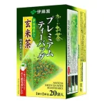 Itoen Genmaicha Premium Green Tea with Roasted Rice Japan Imported, ITEN, Green Tea, Japanese Rice, Species 2.3G. X 20 sachets