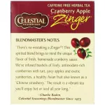 Celestial Seasonings Herbal Tea Cinnamon Apple Spice USA Imported เซเลสเทล ชาชินนาม่อน แอปเปิ้ล สไ