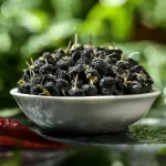 เก๋ากี้ดำ โกจิเบอร์รี่ดำ ขนาด120กรัม เก๋ากี้ดำอบแห้ง เม็ดเก๋ากี้ดำ [พร้อมส่ง] Black Goji Berry, Black Wolfberry