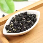 เก๋ากี้ดำ โกจิเบอร์รี่ดำ ขนาด120กรัม เก๋ากี้ดำอบแห้ง เม็ดเก๋ากี้ดำ [พร้อมส่ง] Black Goji Berry, Black Wolfberry