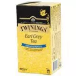 Twinings Earl Gray Tea Decafeinated, British Earl Grey, British Caffeine 2 grams x 25 sachets
