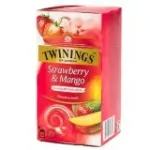 Twinings Strawberry & Mango Tea, British Tea, Strawberry Flavor 2 grams x 25 sachets