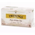 Twinings Pure White Tea Twinning Pure White Tea British 1.5 grams 25 sachets.
